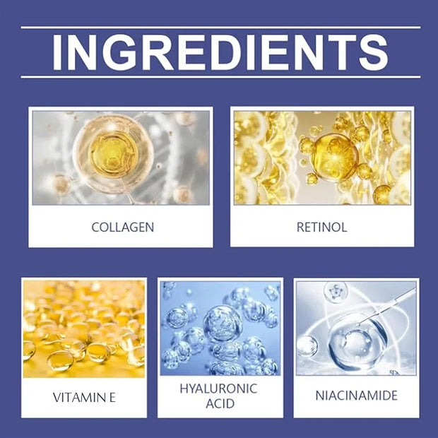 Collagen Face Moisturizer with Airless Pump - Collagen Botanical Stem Cells Cream for Skin with Retinol, Niacinamide, Hyal...