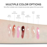 Hydrating Lip Glow Oil, Plumping Moisturizing Lip Oil Gloss, Smooth Lip Lines Plump Lip,Transparent Plumping Clear Glossy ...