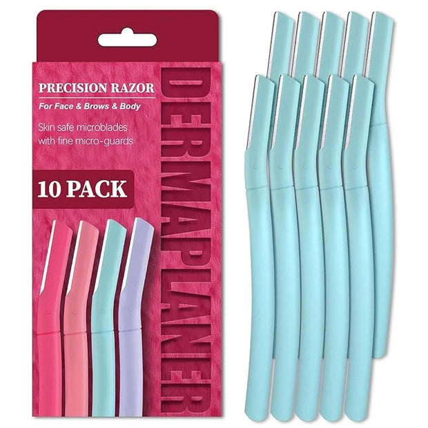 Face Razors for Women, Dermaplane Razor for Women Face, Eyebrow Razor, Facial Razors, Dermaplaning Tool, Gentle Skin Exfol...