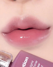 Lip Potion Aqua Glow No.8 Sugar Purple | Hydrating, Non-Sticky Gloss with Sheer Radiance | 0.3 Oz - Product Image