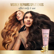 Pantene Keratin Leave-In Conditioner with Argan Oil, Protein Treatment for Dry, Damaged & Color-Treated Hair, Repairs Spli...