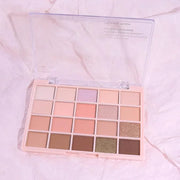20Colors Nude Pink Brown Basics Matte Eyeshadow Palette,Eye Shadow Travel Makeup Palette all in one Long Lasting Waterproo...