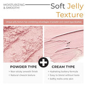A'PIEU Juicy-Pang Jelly Blusher [CR01] (0.17 oz) - Soft Touch Cheek Color with Creamy Powdery Texture for Natural Dewy-Fin...