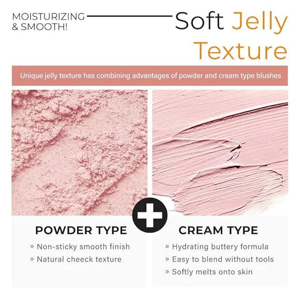 A'PIEU Juicy-Pang Jelly Blusher [CR01] (0.17 oz) - Soft Touch Cheek Color with Creamy Powdery Texture for Natural Dewy-Fin...