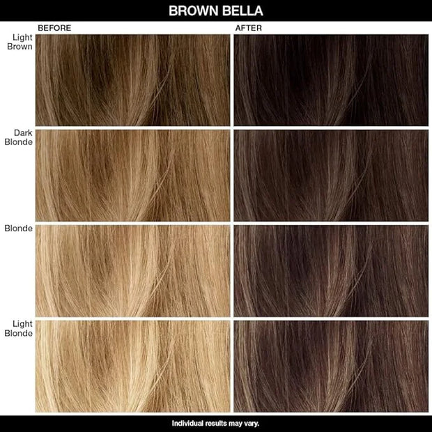IGK Hair Gloss Toner & Color Depositing Mask | Chocolate Brown Semi-Permanent | Vegan + Cruelty Free | Brown Bella - Produ...