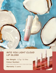 INTO YOU Lip Gloss Coco Liquid Moisturizing Lipstick Long Lasting Lip Stick Lip Stain Makeup Glitter Shine Non-sticky Lips...