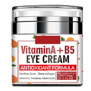 Anti-Aging Eye Cream Revitalizing Under Carrot Eye Cream with Vitamin E and B5 for Puffiness Dark Circles Fine Lines Moist...