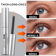 Eyelash Growth Serum for Thicker, Longer Lashes – Grow Luscious, Natural Lashes with Advanced Enhancer | Vegan & Cruelty-F...