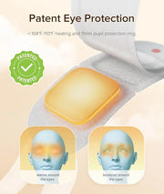 21 Packs Men's Steam Eye Mask, 3D Self Heated, Natural Cotton, Steam Eye Mask for Sleeping, Relaxation, Disposable, Spa, T...