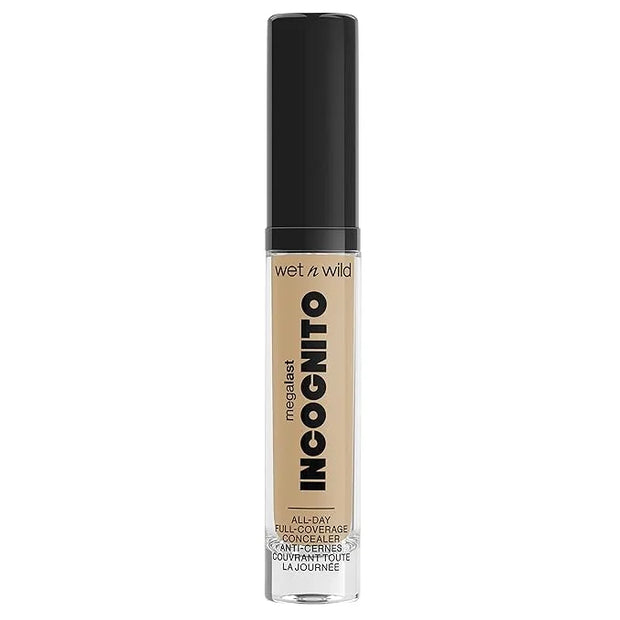 wet n wild Mega Last Incognito All-Day Full Coverage Liquid Matte Concealer, Medium Honey, 0.18 Ounce - Product Image