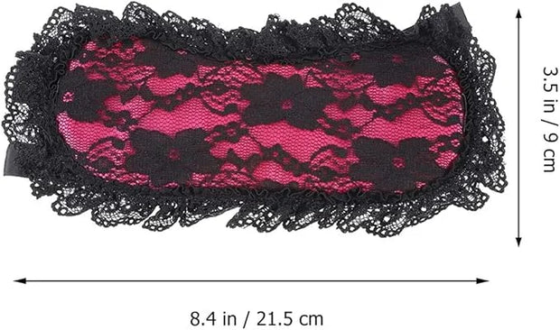 Soft Lace Eye Mask Party Ribbon Accessories, Eye Mask Comfortable Sleep Mask Can Be Adjusted to Shading Eyes, Travel,Home,...