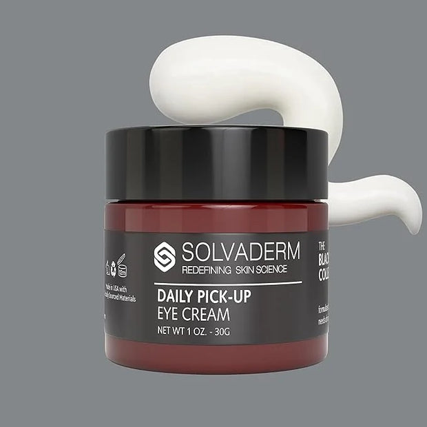 Solvaderm Blackstone Collection Men’s Face Cream – Anti-Aging Moisturizer for Men with Peptides & Antioxidants – Hydrating...