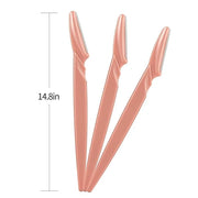 40pcs Eyebrow Razor for Women, Face Shaver Kit Dermaplaning Tool for Peach Fuzz Removal, Stainless Steel Blades with Prote...