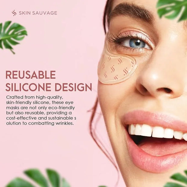 Anti-Wrinkle Eye Mask Set with Stylish Storage Tin to Revitalize and Rejuvenate - Product Image