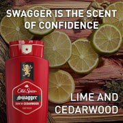 Old Spice Refreshing Body Wash for Men, 3X Defense, 24/7 Shower Fresh with Long Lasting Scent, Red Collection, Swagger wit...
