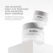 Medik8 Advanced Night Eye - Multi Peptide and Caffiene Eye Cream - Overnight Eye Cream for Smoothing Wrinkles and Dark Cir...
