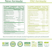 Zhou Hairfluence - Vegan Biotin Supplement for Hair Growth for Men & Women, Supports Stronger, Healthier Hair, Nails, & Gl...