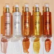 Liyalan Shimmer Body Oil Golden Brown