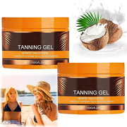 Luxury Intensive Tanning Gel,Brown Intensive Tanning Luxe Gel,Natural Tanning Accelerator Cream, Beauty Brown Tanning Gel ...