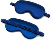 Mulberry Silk Eye Mask, Super Smooth Sleep Mask and Blind Fold (NavyBlue) (8) - Product Image
