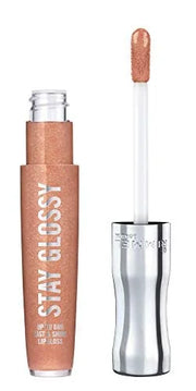 Rimmel Stay Glossy 6HR Lip Gloss, All Nighter, 0.18 Fl Oz (Pack of 4) - Product Image