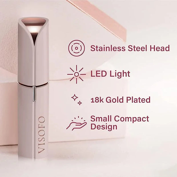 Facial Hair Removal for Women | Electric Razor Device Small Mustache Dermaplaning Remover Tools Tweezers Epilator Trimmer ...