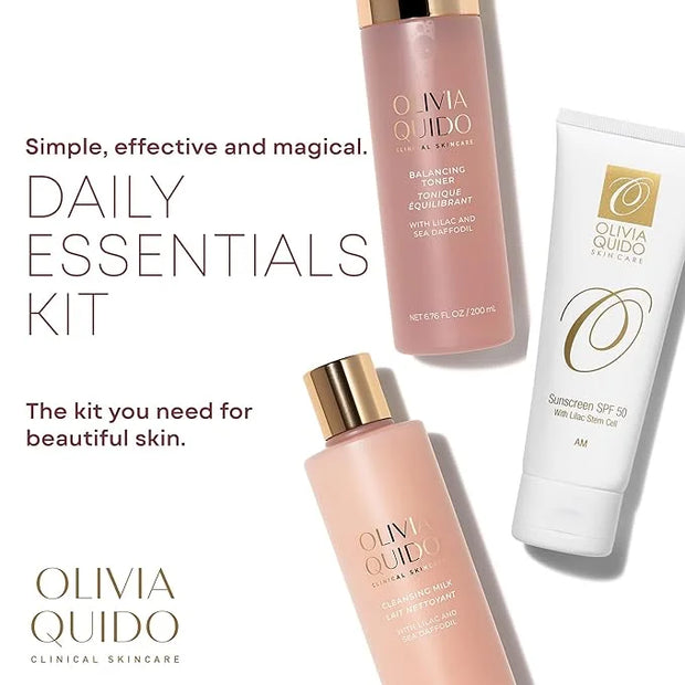 OLIVIA QUIDO Clinical Skincare Broad Spectrum Sunscreen SPF 50 with Lilac Stem Cell | Anti-Aging Skin Protection From UVA ...