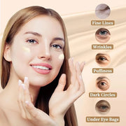 Retinol Eye Stick, Eye Cream for Dark Circles and Puffiness, Hydration and Brightening Eye Balm, Under Eye Cream Anti Agin...