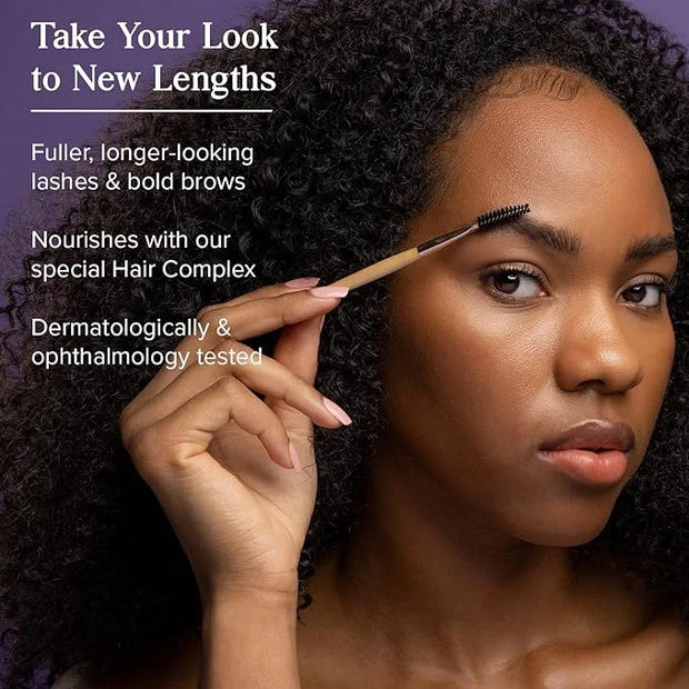 HERITAGE STORE Castor Oil Serum Volumizing Treatment for Fuller, Longer Looking Eyelashes, Bold Brows - Ophthalmology Test...