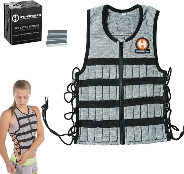 Hyperwear Booster Pack for Hyper Vest PRO Weighted 35 Extra (5lbs Total) - Product Image