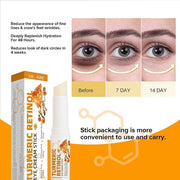 2 PCS Turmeric Retinol Eye Stick,Eye Balm Stick Hydrating for Dark Circle,Wrinkles,Visible Results in 3-4 Weeks,Anti Aging...