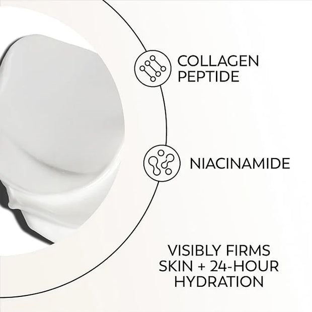 Olay Firming Eye Cream, Fragrance-Free, Collagen Peptide - Firm Skin Around the Eyes, 0.5 Fl Oz - Product Image