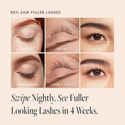 Borboleta Lash Serum - Eyelash Serum for Longer, Thicker, and Fuller Looking Eyelashes - (Sample Size, 1 Month Supply) - P...
