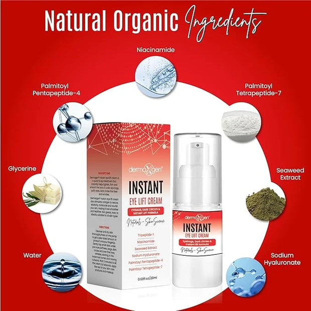 Rapid Reduction Eye Cream - Eye Cream Anti Aging Treatment for Dark Circles - Instant Under Eye Cream - Advanced Peptide S...