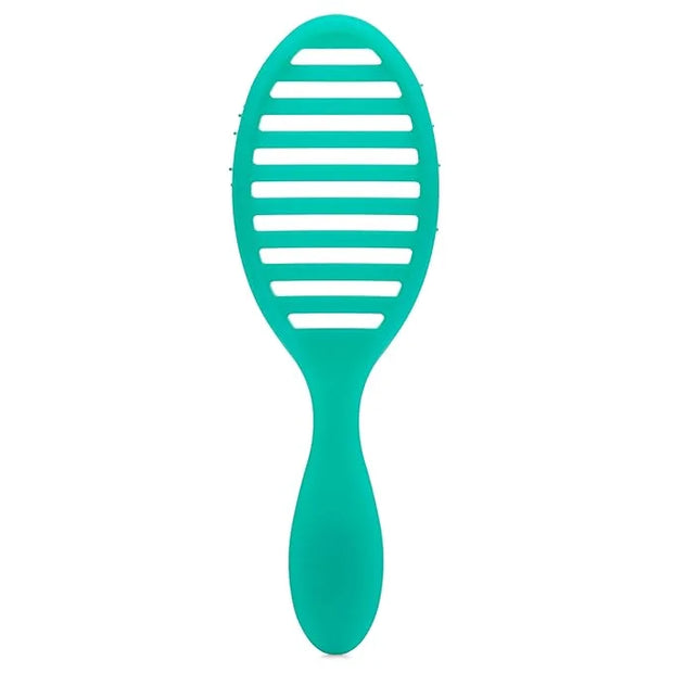 Wet Brush Speed Dry, Green Juice (Summer Quencher) - Vented Design & Soft HeatFlex Bristles Are Blow Dry Safe - Ergonomic ...