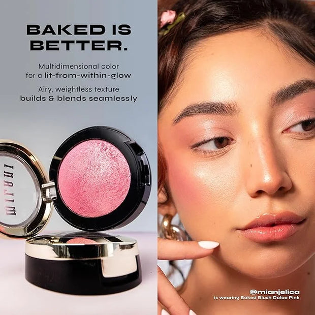 Milani Baked Blush, Powder Blush for Cheeks, Cruelty Free Makeup - Shape, Contour & Highlight Face for a Shimmery or Matte...