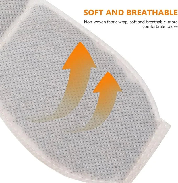 5pcs Eye Mask Moxa Sachets Warm Flower Sachets for Steam Eye Masks Soft Non-Woven Liners for Sleep Promotes Blood Circulat...