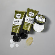 Softsheen-Carson Magic Shaving Beard Grooming Kit for Men with Cedarwood Oil, Includes Beard Butter, Scrub and Cleanser, G...