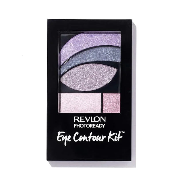 REVLON PhotoReady Eye Contour Kit, Eyeshadow Palette with 5 Wet/Dry Shades & Double-Ended Brush Applicator, Watercolors (5...