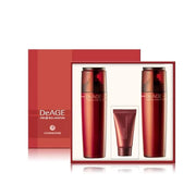 CHARMZONE Red Addition Skincare Set – Anti-Aging Toner & Emulsion with Red Wine & Pomegranate | Korean Skincare for Hydrat...
