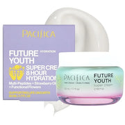 Pacifica Future Youth Super Cream – Daily Anti-Aging Moisturizer for All Skin Types, Lightweight Hydration with Advanced P...