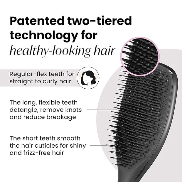 Tangle Teezer Large Ultimate Detangler Hairbrush for Wet & Dry Hair, Eliminates Knots & Reduces Breakage for Long, Thick, ...