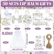 50 Set Employee Appreciation Gifts Bulk Nurse(Wildflower)