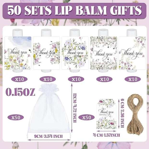 50 Set Employee Appreciation Gifts Bulk Nurse(Wildflower)