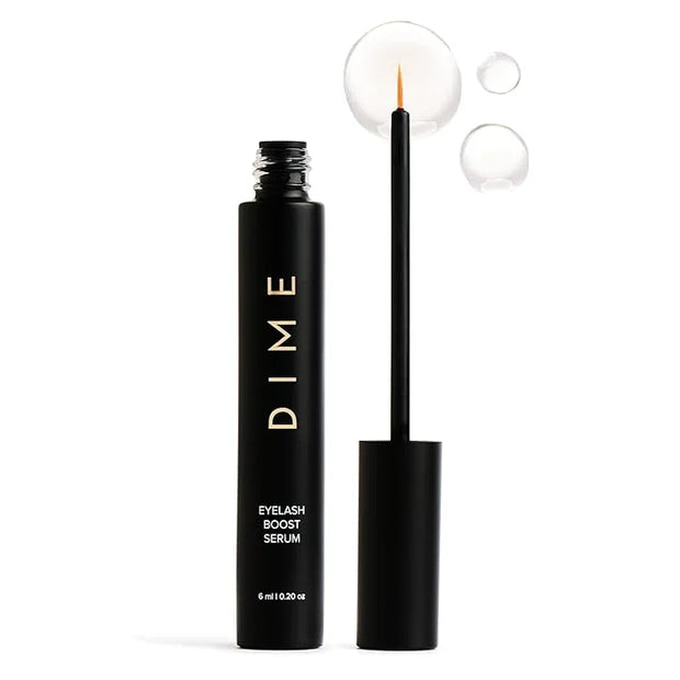 DIME Beauty Eyelash Boost Serum, Eyelash Growth Serum for Healthier, Longer, Thicker Eyelashes, 0.20 oz / 6 ml - Product I...