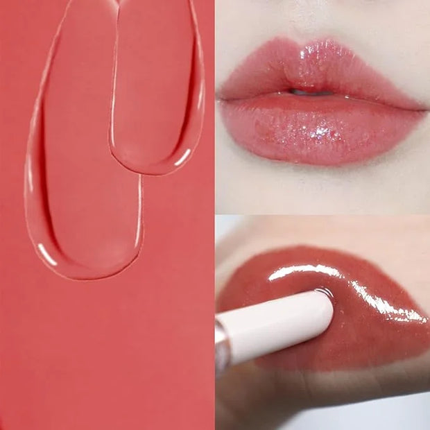 Glow Lips 01 Gleaming Fig, Lip Plumper, Long Lasting, Moisture, Glow - Product Image