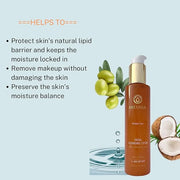 Hylunia Skincare Gentle Cleansing Lotion 5.1 oz with Hyaluronic Acid & Olive Oil Squalene – Hydrating, Non-Drying, pH Bala...
