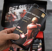 Every Man Jack Iron Man Body Set - Perfect for Every Guy & Marvel-Lover - Bath and Body Marvel Gift Set with Clean Ingredi...
