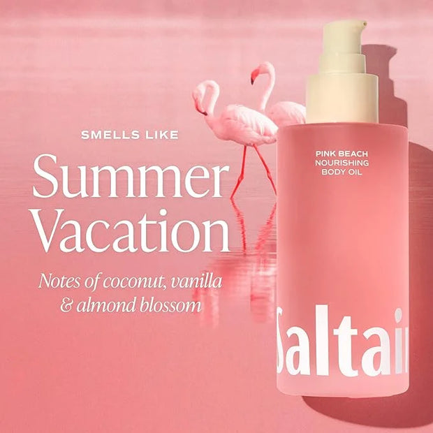 Saltair - Pink Beach Body Oil - Nourishing Body Moisturizer - 2 Pack - Product Image