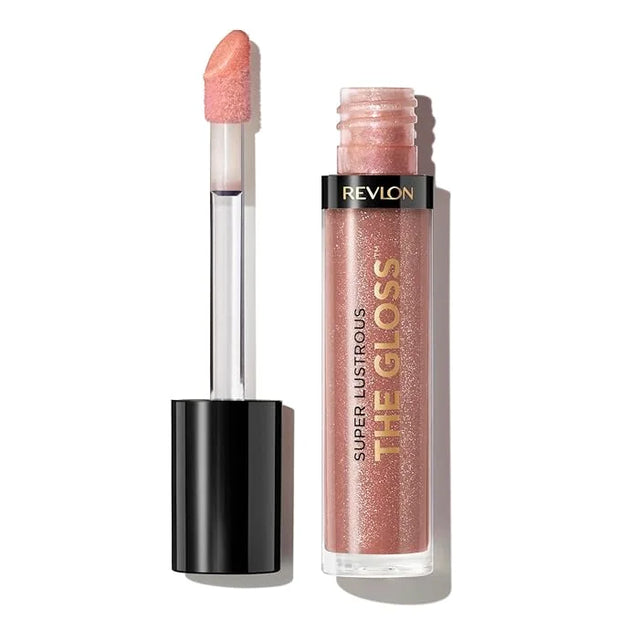 REVLON Lip Gloss, Super Lustrous The Gloss, Non-Sticky, High Shine Finish, 260 Rosy Future - Product Image